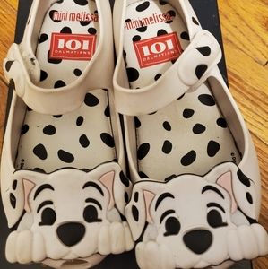 Mini Melissa 101 Dalmatians Disney shoes